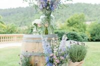 25 flowers for a backdrop or aisle decor