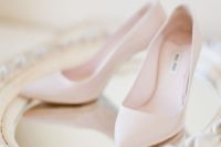 07 chic neutral bridal heels will perfectly finish up your look