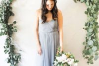 13 eucalyptus garland as a wedding backdrop or just decoration