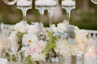 28 neutral tablescape with creamy flowers and candles