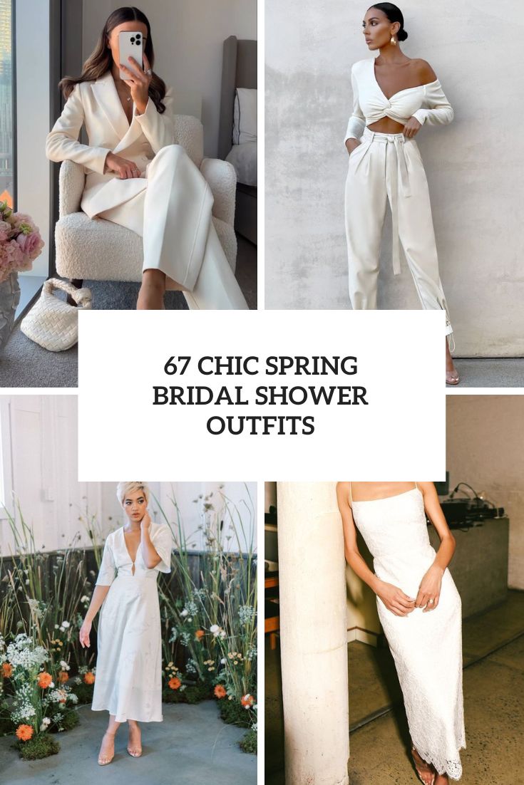 Chic Spring Bridal Shower Outfits cover