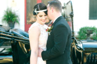 01 This wedding shoot was inspired by the Roaring 20s, and perfectly stylized according to the trends of the decade