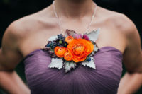 02 a bold floral detail for a bridesmaid’s dress