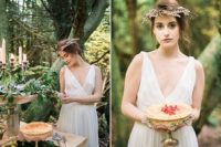 11 The brides look like forest nymphs in their ethereal dresses and cool crowns
