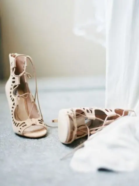 adorable boho lacy heel sandals to make a statement