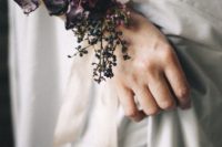 23 moody and dark floral bracelet with berries