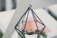 32 hang terrariums to the aisle chairs for creative decor