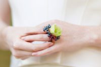 36 cute floral rings with berries