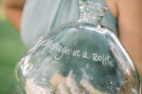 36 wishes from your guests can be put into a large bottle