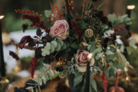 08 I adore the refined moody florals with burgundy and blush accents