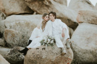 11 How cute is this couple on a large piece of rock