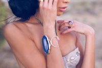 01 Thiswedding shoot is dedicated to using crystals and geodes on your big day, and it will definitely inspire you