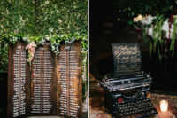 07 Industrial and antique touches were added by the bride to make the venue more adorable