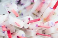 16 floral popsicles are romantic and cute