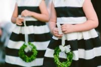 19 black and white striped dresses with no sleeves