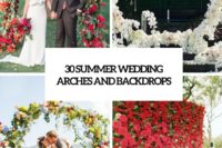 30 summer wedding arches and backdrops cover