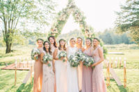 01 This gorgeous glam wedding was boho meets art deco and it took place in the mountains