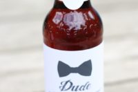 03 cover the alcohol bottle with your own tags and cover for a personalized look