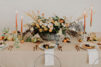 moody tablescape