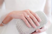 27 luxurious pearl and rhinestone wedding clutch for a refined bride