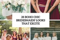 28 boho chic bridesmaids’ looks that excite cover