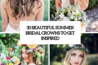 30 beautiful summer bridal crowns to get inspired cover