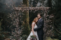 01 This charming woodland wedding shoot is inspired by Belle, it’s full of beautiful details and fresh spring vibes