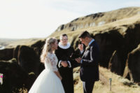 06 The ceremony took place in a canyon in Southern Iceland, the location was breathtaking