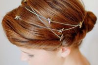 09 starry hair chain is a great and trendy accessory