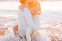 23 such a romantic sunlit picture right in the sea