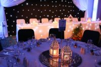 23 such lights look really starry and make your venue very inviting
