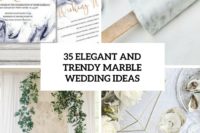 35 elegant and trendy marble wedding cake cover