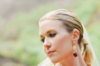 statement earrnings for the bride