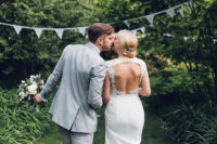 08 The wedding felt summer, and it was a mix of garden and woodland touches