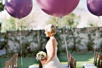 09 balloon wedding aisle decor – rock colorful balloons that match your color scheme