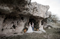 11 The ceremony took place in an antique cave, there are many such caves in the region