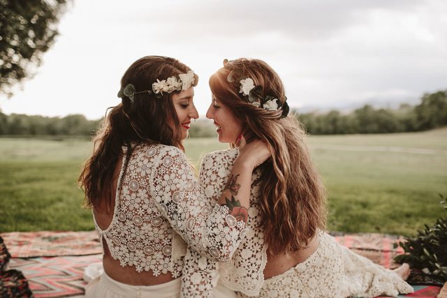 Boho Chic Wedding Inspired By Tattoos And Skateboarding