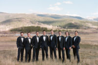 06 The groom and groomsmen were rocking classic black tuxedos