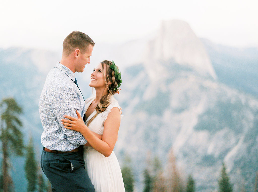 The scenery was a perfect backdrop for wedding portraits