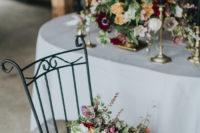 neutral wedding bouquet design
