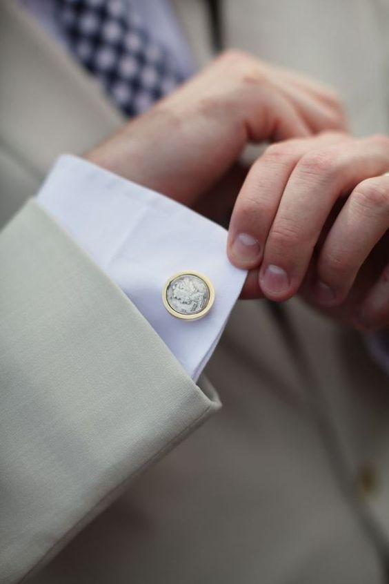 Mercury Dime cufflinks for a cool personalized look