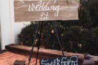 LOTR wedding decor – signs done with letters, greenery, lanterns and candle lanterns is amazing and is easy to make