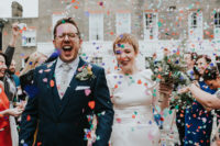 01 This London wedding was intimate and super fun with a lot of DIYs and succulents