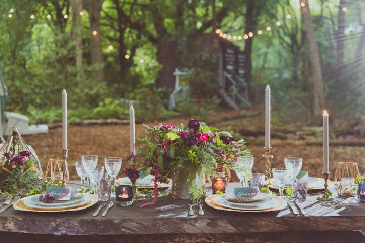 The wedding palette was rather natural, fall-inspired with greenery and burgundy touches