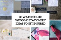 33 watercolor wedding stationery ideas to get inspired cover