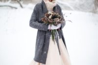 stylish winter bouquet