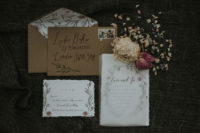 wedding stationary perfect for fall