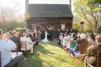 06 The ceremony took place outdoors, in the garden of a historical venue
