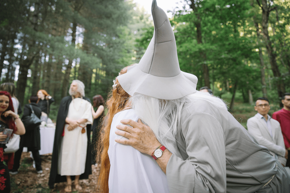 What a LOTR wedding without Gandalf