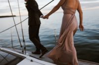 13 Have fun on a sailboat together like this couple